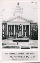 West feliciana Parish Courthouse Postcard