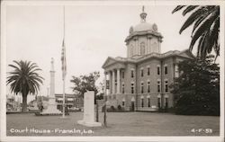 Court House Franklin, LA Postcard Postcard Postcard