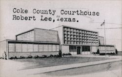 Coke County Robert Lee, TX Postcard Postcard Postcard