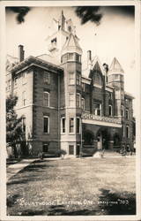 Courthouse in Lake County Lakeview, OR Postcard Postcard Postcard