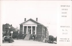 Edgefield County Courthouse Postcard