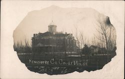Kingsbury County Courthouse De Smet, SD Postcard Postcard Postcard
