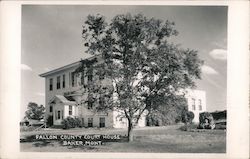 Fallon County Courthouse Postcard