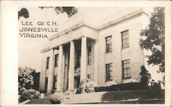 Lee County Courthouse Postcard
