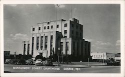 Montgomery Co Courthouse Postcard