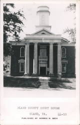Bland County Courthouse Postcard