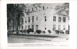 Caldwell County Courthouse Columbia, LA Postcard Postcard Postcard