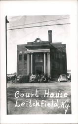 Grayson County Courthouse Postcard