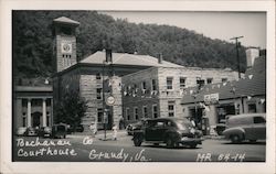 Buchanan County Courthouse Grundy, VA Postcard Postcard Postcard