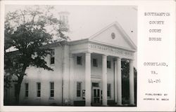 Southampton County Courthouse Postcard