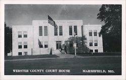 Webster County Courthouse Postcard