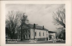 Bennington County Courthouse Postcard