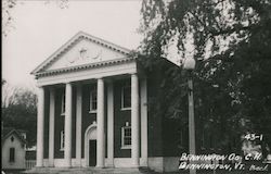 Bennington County Court House Vermont Postcard Postcard Postcard