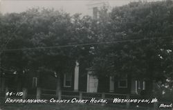 Rappahannock County Courthouse Postcard