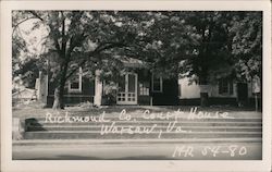 Richmond Co Courthouse Postcard