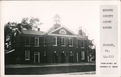 123 County Courthouse Postcard