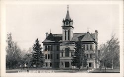 Kalispell Court House Montana Postcard Postcard Postcard