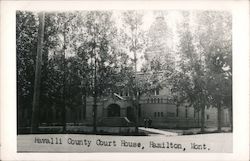 Havalli County Courthouse Postcard