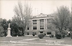 Harward County Courthouse Postcard