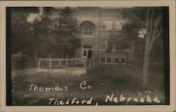 Thomas County Courthouse Thedford, NE New Brunswick Postcard Postcard Postcard