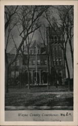 Wayne County Courthouse Postcard