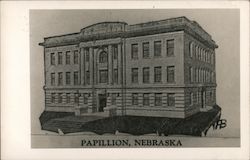 Sarpy Co Courthouse Postcard