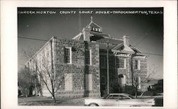 Throckmorton County Courthouse Postcard