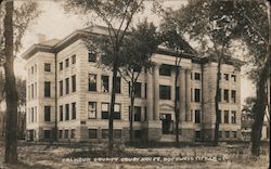 Calhoun County Courthouse Postcard