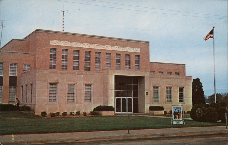 Andrews County Courthouse Texas Gene Aiken