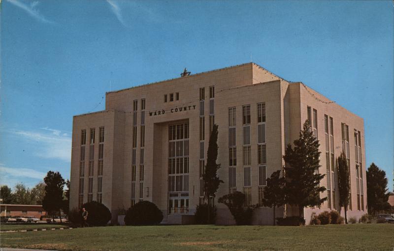 Ward County Courthouse Monahans Texas Gene Aiken
