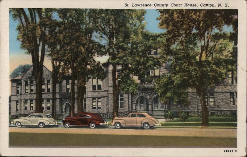 St. Lawrence County Courthouse Canton New York