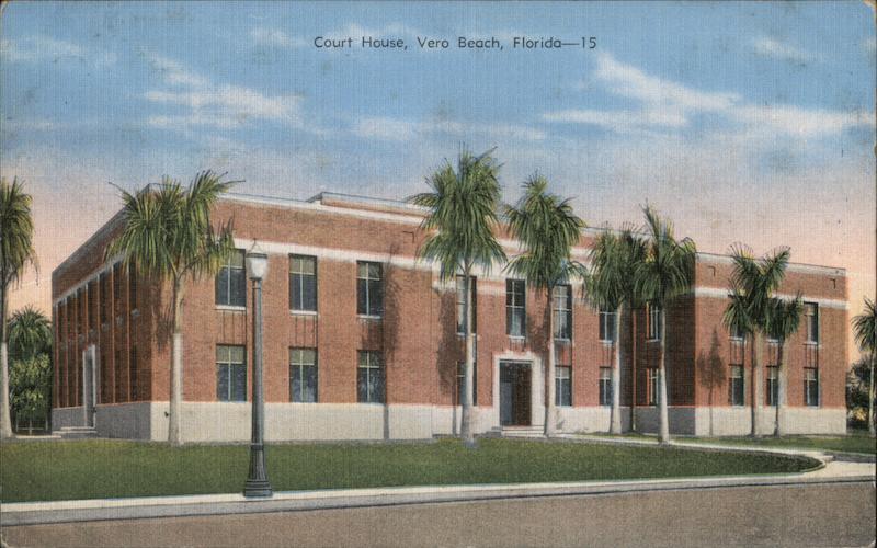 Vero Beach County Courthouse Florida