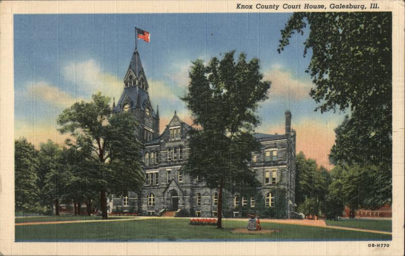 KNox County Courthouse Galesburg Illinois