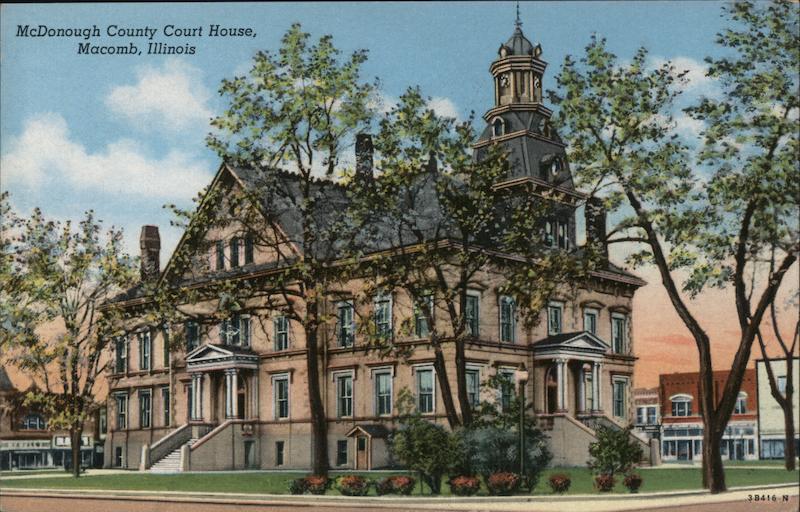 McDonough County Courthouse Macomb Illinois