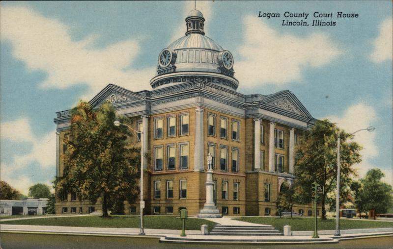 Logan County Courthouse Lincoln Illinois