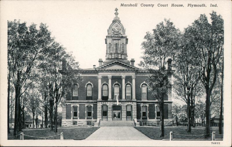 Marshall County Courthouse Plymouth Indiana