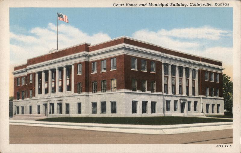 Courthouse and Municipal Building Coffeyville Kansas