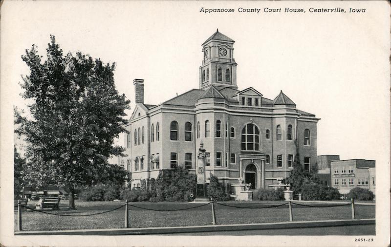 Appanoose County Court House Centerville Iowa