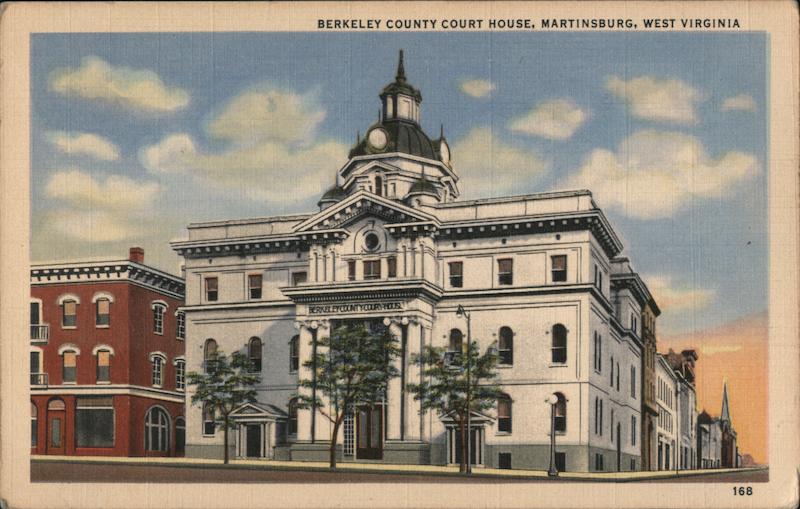 Berkeley County Courthouse Martinsburg West Virginia