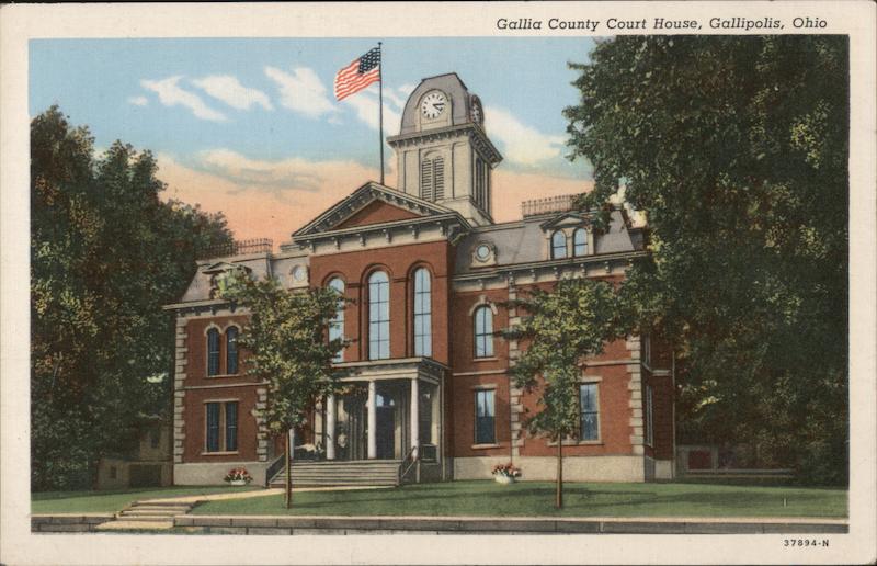 Gallia County Courthouse Gallipolis Ohio