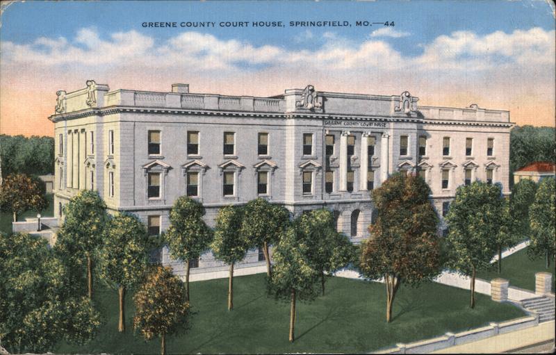Greene County Courthouse Springfield Missouri
