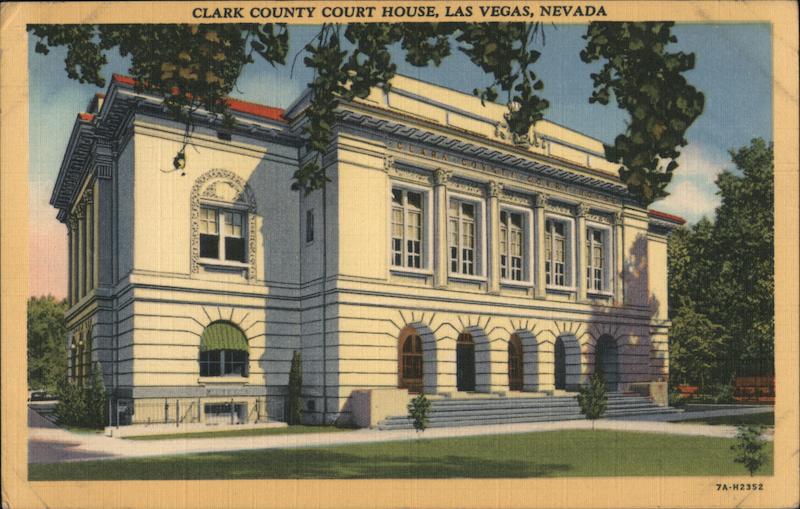 Clark County Courthouse Las Vegas Nevada