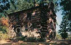 HIstoric Log Courthouse where Abraham Lincoln Practiced Law Postcard