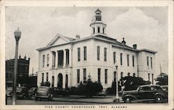 Pike County Courthouse Postcard