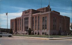 Roosevelt County Court House Portales, NM Gene Aiken Postcard Postcard Postcard