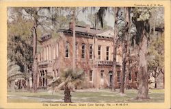 Clay County Courthouse Green Cove Springs, FL Postcard Postcard Postcard
