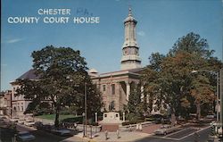 Chester County Courthouse Postcard
