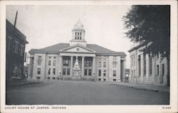 Courthouse Jasper, IN Postcard Postcard Postcard