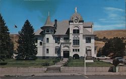 Garfield Co Courthouse Pomeroy, WA Postcard Postcard Postcard