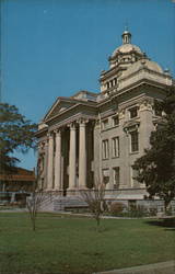 Lowndes County Courthouse Postcard